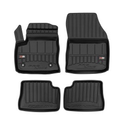 Tappetini per auto Proline 3D compatibili con Alfa Romeo Junior Elettrica dal 2024 in poi su misura in gomma | Tipo Auto: Crossover | Set di tappetini premium | Materiale TPE durevole | Bordi più alti